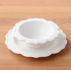 【ホワイト】シェフセット(ボウル&小皿)の商品画像2