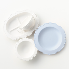 【ブルー】100daysセット(食器4点)の商品画像1