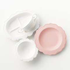 【ピンク】100daysセット(食器4点)の商品画像1