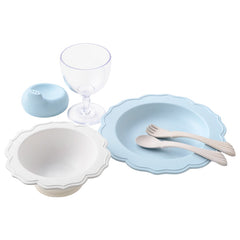 【ブルー】プティパティシエ(食器3点+カトラリー)の商品画像2