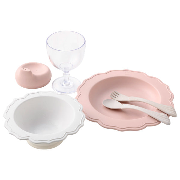 【ピンク】プティパティシエ(食器3点+カトラリー)の商品画像2