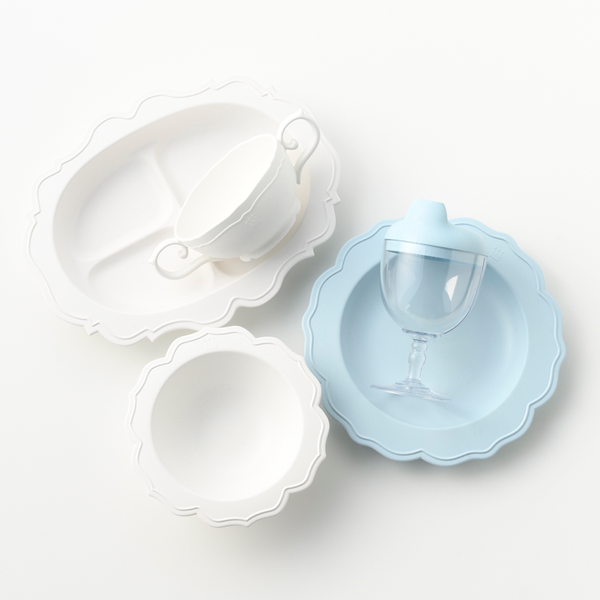 【ブルー】フルセット(食器5点)の商品画像2