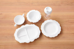 【ホワイト】フルセット(食器5点)の商品画像3