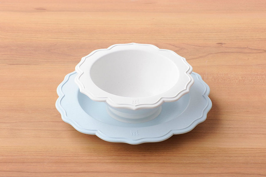 シェフセット ブルー(食器2点)