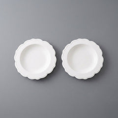 【ホワイト】小皿 2枚セットの商品画像2