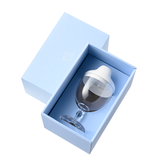 【ホワイト】ワイングラス型カップ[giftee]の商品画像1