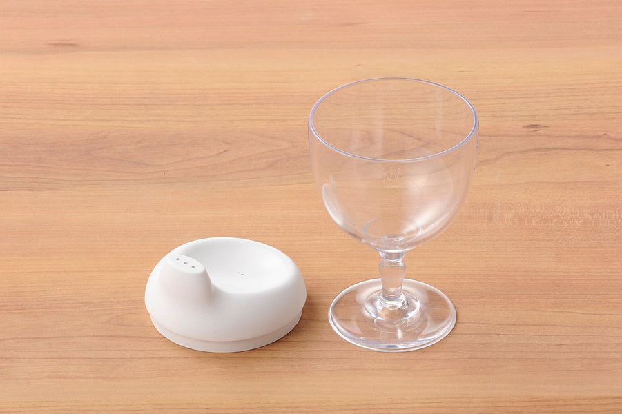 【ホワイト】ワイングラス型カップ[giftee]の商品画像2