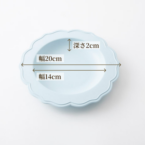 [Blue] 100days set (4 tableware)