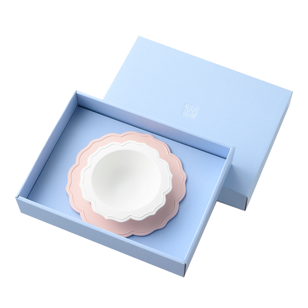 【ピンク】シェフセット（ボウル&小皿）の商品画像1