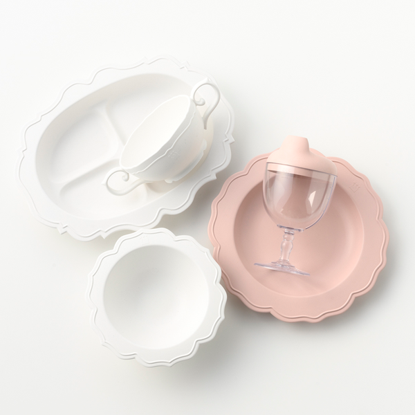 レアーレ★食器フルセット(ピンク) 公式直販】ベビー・子供用食器の「レアーレ(Reale)」 レアーレ