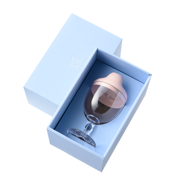【ピンク】ワイングラス型カップの商品画像1